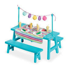 My Life As Picnic Table Playset Doll Accessory Walmart Com My Life Doll Accessories Doll Accessories American Girl Doll Sets