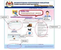 Sebenarnya ia sama sahaja seperti direct terus ke website asal, namun. Eoperasi Kpm Login Modul Pengurusan Guru Sistem Kemaskini