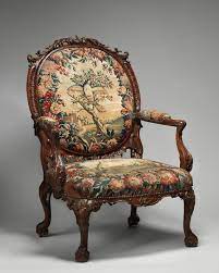 Peregrine Bertie 3rd Duke Of Ancaster Until D 1778 Bronlow 5th Duke Of Ancaster Until D 1809 Lady Willough Armchair Tapestry French Style Furniture