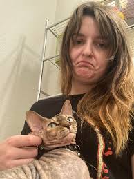 Anyone else's Sphynx play in the toilet water? Both of my girls do! The  baby Poppy just started!