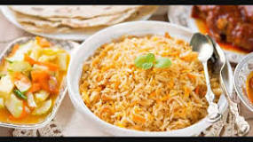 What gives biryani its smell?