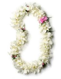 The kukui nut leis represent a symbol of peace, protection, and enlightenment. Fresh Hawaiian Orchid Leis Loose Orchid Blooms Flower Centerpieces Wedding Centerpiece Wedding Flower Arrangements Orchid Lei