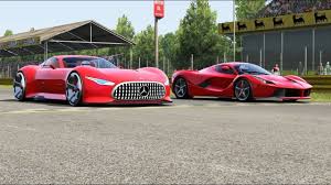 Mercedes Benz Amg Vision Gt Vs Ferrari Laferrari At Monza Full Course Ferrari Laferrari Mercedes Benz Amg Ferrari