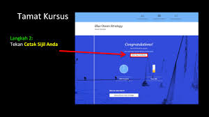 The 'blue oceans' represent the 'unknown market space' which is free from any kind of competition. Panduan Kursus Bosot Pendidik2u