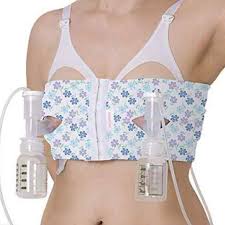 pumpease hands free pumping bra forget me not