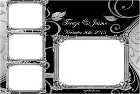 Black And White Photo Booth Template Our Latest Wedding Print Template Photobooth Template Wedding Prints Custom Templates