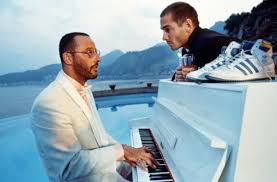 Jean Marc Barr & Jean Reno in Le grand bleu | Le grand bleu, Le ...