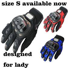 Black And Blue Motorcycle Gloves Motorcycle Gloves Full Finger Red Blue Black Size S Small Size For Women Knight Gloves Female Knight