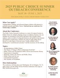 Public Choice Outreach Conference!
