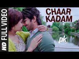 chaar kadam full video song pk sushant singh rajput anushka sharma t series youtube bollywood music bollywood music videos bollywood movie songs