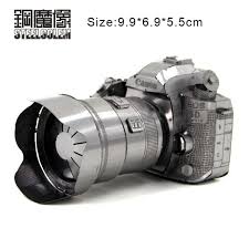 Microworld 3d metal puzzle mechanical tyrannosaurus rex challenge model building kits jigsaw laser cut brain teaser diy puzzles for adults men boys. 3d Metal Puzzles For Adults Children Camera Stainless Steel Laser Cut Manual Jigsaw Model Collectional Educational Toys Amp Hobbies Onshopdeals Com