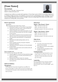 senior accountant resume template for