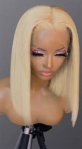 The 18inches, 180% 13x6 HD Transparent 613 Blonde Lace Frontal Human Hair  Wig!