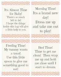 Make dad feel special too and make sure he knows that he has an important role to play in all of this with his very own apron or tool belt filled with all the diaper changing necessities new parents need. Time For Baby Shower Gift Free Printable Gift Tags Gift Tags Printable Free Printable Gift Tags Free Printable Gifts
