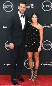 Danica Patrick And Aaron Rodgers Make Red Carpet Debut At Espys Before She Hosts Awards Show Daily Mail Online