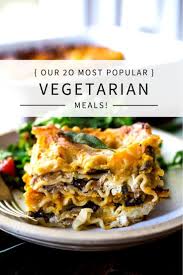 Thank you pinterest for the countless hours i have spent at the computer pinning you. Top 20 Vegetarian Dinners Feasting At Home