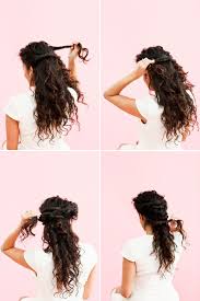 Braiding Newbies Will Love This Easy 3 Step Hairstyle Curly Hair Styles Easy Updo Hairstyles Hair Styles