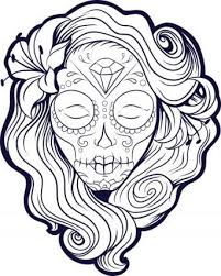 Maybe you would like to learn more about one of these? Dibujos Plantillas Catrinas Calaveras Decoradas Decorados Para Unas