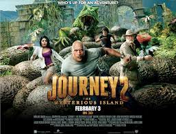 Дуэйн джонсон, джош хатчерсон, ванесса энн хадженс и др. Journey 2 The Mysterious Island Review Heyuguys