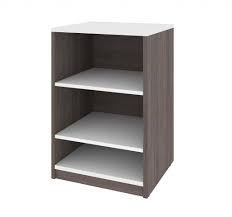 Locking clasps keep everything securely inside. Cielo 19 5 Low Storage Unit Bestar