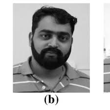 Variations in facial appearance of same individual under Disguise: (a)...