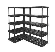$3.00 coupon applied at checkout save $3.00 with coupon. Maxit Knect A Shelf 36 W X 72 H X 18 D 5 Shelf Plastic Freestanding Shelving Unit At Menards