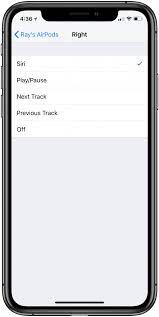 You can have the same action for both airpods as well. Airpods Settings How To Customize Your Airpods Features