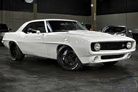 1969 Camaro Ss Black And White Chevrolet Camaro Coupe 1969 White For Sale 124379n565421 Custom Built Pro Touring 1969 Camaro Z28 0k Build Cost Super Cust Camaro Custom Camaro Camaro Coupe