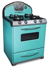 How To Choose A Kitchen Stove Old House Journal Magazine Blue Kitchen Appliances Vintage Stoves Retro Stove