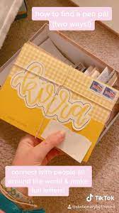 How To Find A Pen Pal Video Pen Pals Crafts Pen Pal Letters Penpal