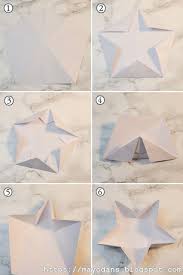 Diy Weihnachtliche Origami Sternenschalen Aus Papier Und Alufolie Diy Origami Sterne Falten Weihnachten Alufolie