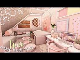 Industrial elements like brick walls or exposed ductwork can give your attic bedroom a mature, masculine aesthetic. Roblox Bloxburg Twin Aesthetic Attic Bedroom 16k Youtube