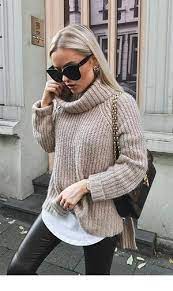 Cool Grey Oversize Sweater For Street Style Vestiti A Strati Idee Di Moda Abiti Alla Moda