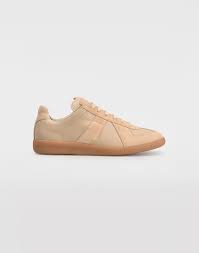 Maison Margiela Calfskin And Suede Replica Sneakers Women Maison Margiela Store