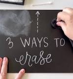3 Ways to Erase Chalk – Hand Lettered Design