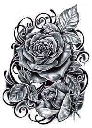 Rose Tattoo Designs The Body Is A Canvas Black Rose Tattoos Rose Tattoo Design Rose Tattoo Stencil