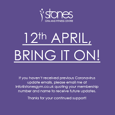 Hours may change under current circumstances Stones Gym And Fitness Centre Home Facebook