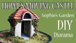 The first two are central to sophie's progression. Howl S Moving Castle Diy Diorama Sophie S Garden Youtube