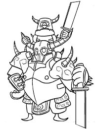 Printable coloring and activity pages are one way to keep the kids happy (or at least occupie. Coloring Pages Clash Royale Morning Kids Coloring Home