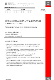 Sesja egzaminacyjna ma trwać od 3 do 16 marca. Probna Matura 2015 Z Cke Biologia Poziom Rozszerzony Arkusze Odpowiedzi Dziennik Polski