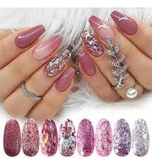 ¿quieres lucir unas uñas perfectas? Laza 8 Color Glitter Body Art Unas Acrilicas Polvo Esmalte Mercado Libre