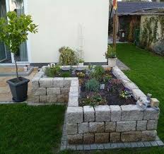 Stone Raised Garden Beds In 2020 Garden Beds Outdoor Gardens Landscaping With Rocks