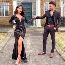 2 Piece Prom Dresses For Black Girls Hall Of Prom On Instagram Sarah Radjail Anthony Styless Prom Prom2019 Prom2k19 Prom Outfits Prom Girl Dresses Cute Prom Dresses