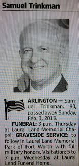 Samuel Trinkman (1932-2013)