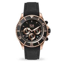 Black And Rose Gold Mens Watch Ice Watch Ice Steel Large Black Rose Gold 44mm Men S Watch 016305 Vintage Watches For Men Ice Watch Watches For Men