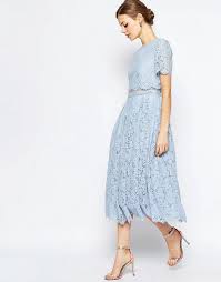33 Affordable Wedding Guest Dresses That Are Begging For A Night Out Lace Blue Dress Light Blue Lace Dress Asos Lace Dress