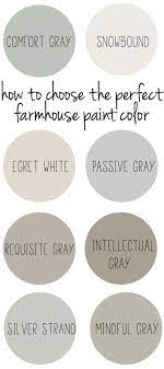 How To Choose The Perfect Farmhouse Paint Colors Farm House Living Room Farmhouse Paint Farmhouse Paint Colors