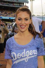 Los Angeles Dodgers On Twitter Dodgers Alyssa Milano Sport Girl