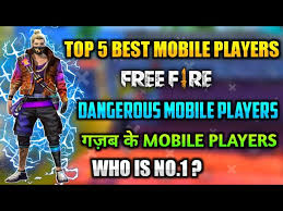 By tradition, all battles will occur on the island, you will play against 49 players. Top 5 Best Mobile Players Of Free Fire Players Better Then Pc Players Youtube