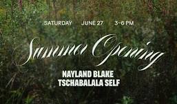 Summer Opening: Nayland Blake | Tschabalala Self